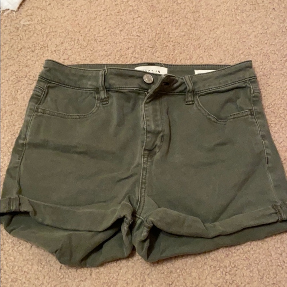 Pacsun Army Green Shorts